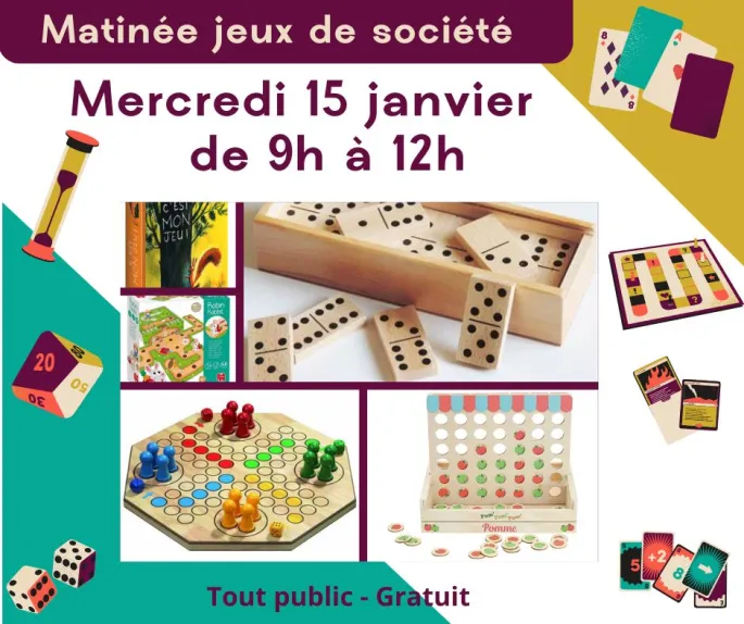 Matinée Jeux de société