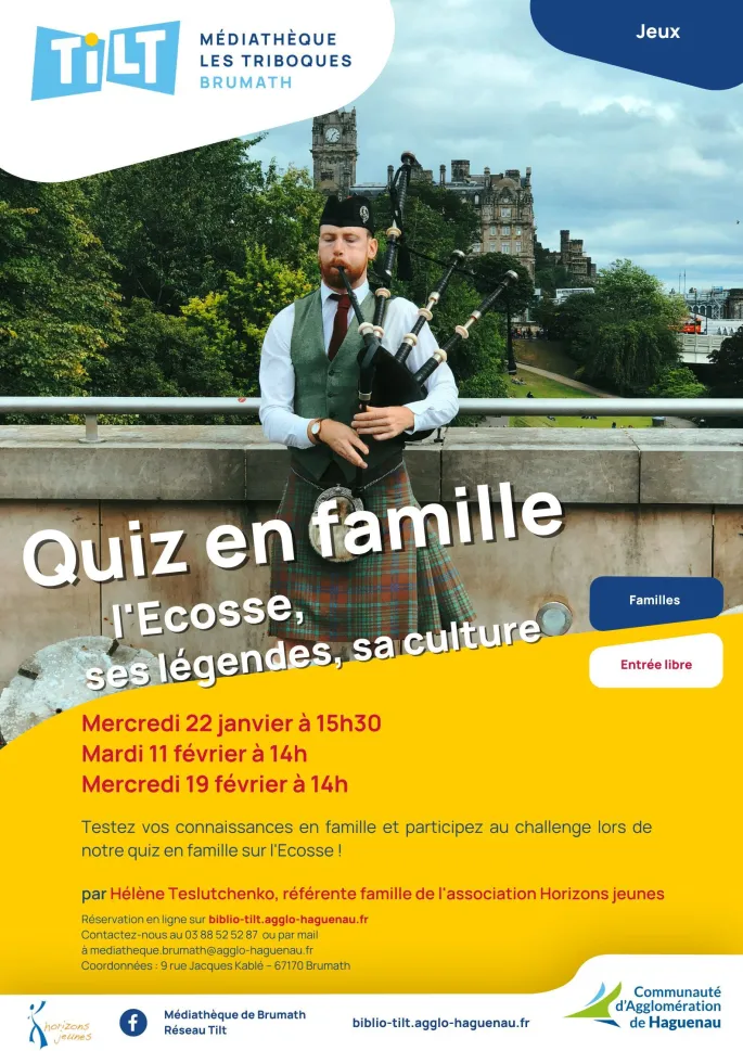 Quiz en famille : l'Ecosse, ses légendes, sa culture