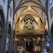 Le grand orgue de la basilique de Marienthal