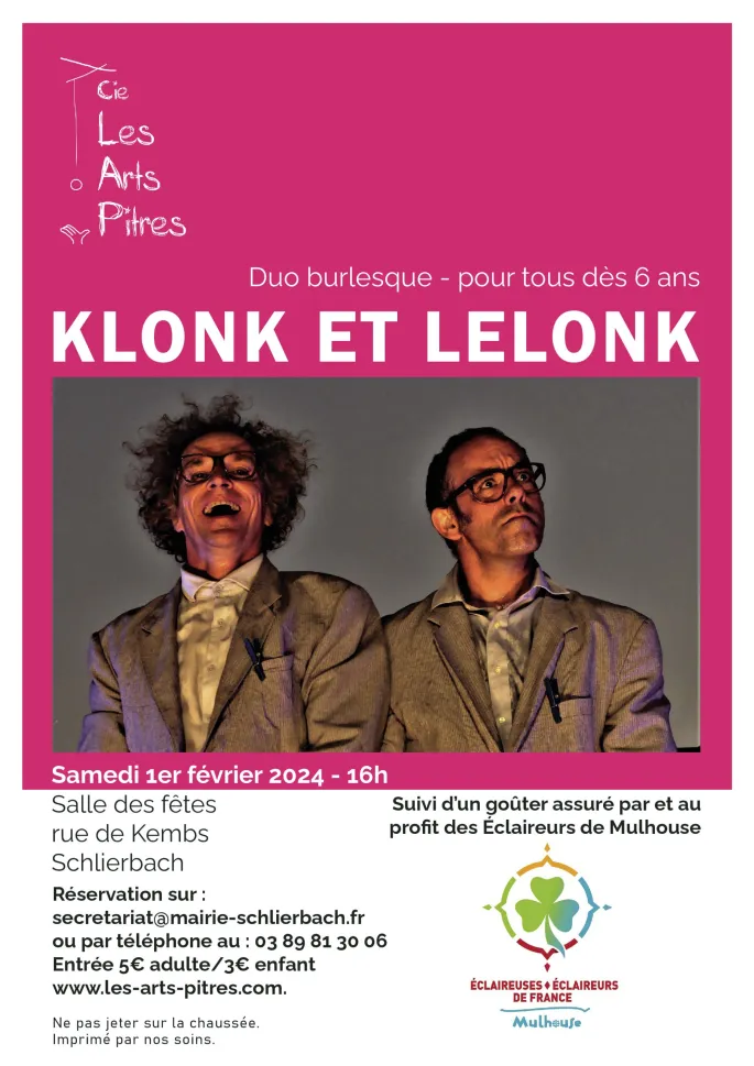 Théâtre enfant - Klonk et Lelonk