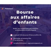 Bourse aux affaires d'enfants