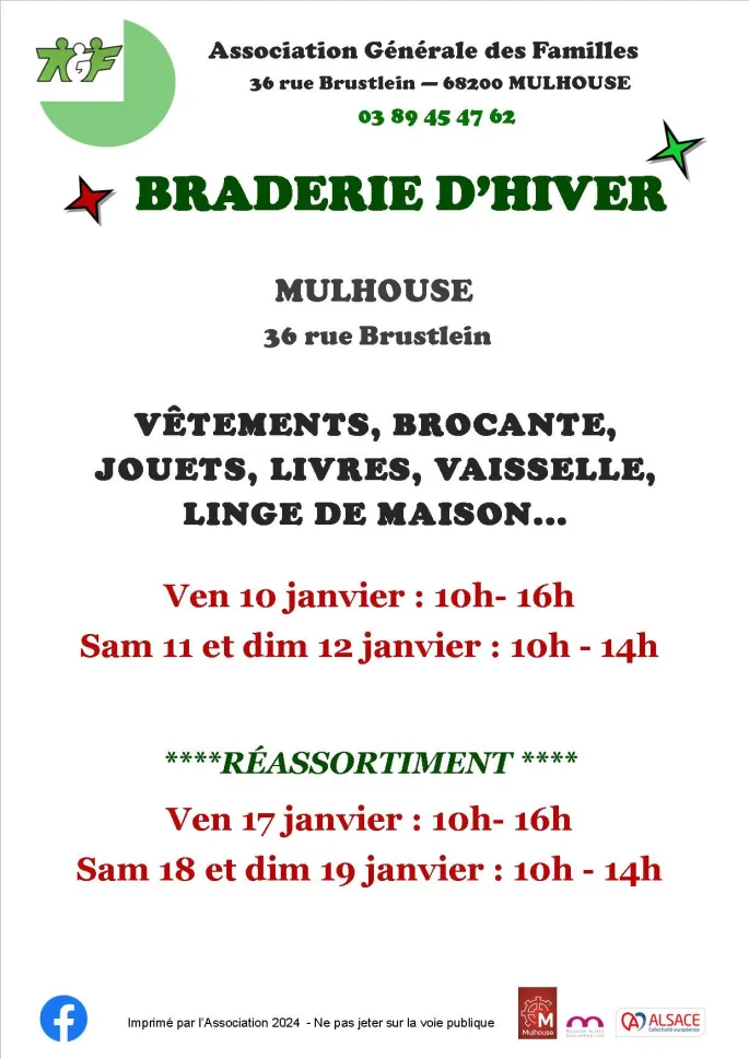 Braderie d'hiver