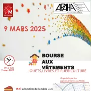 Bourse aux vêtements, jeux ,jouets ,vêtements et puériculture