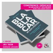 Soirée Conférence / Dédicace - Blablacar et son monde par Fabien Ginisty