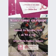 Octobre rose Mulhouse Aviron