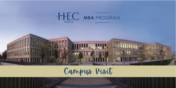 HEC Paris MBA - visite du campus