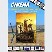 Cinéma à l'espace Cassin - Mufasa, Le Roi Lion