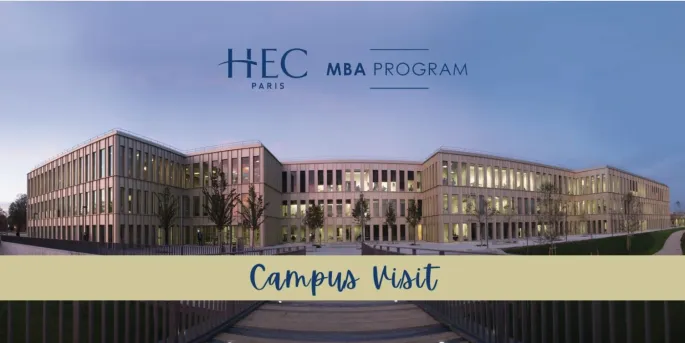 HEC Paris MBA - visite du campus