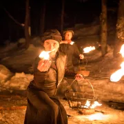 Spectacle de feu Les Pyrogames