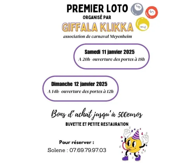 Grand loto des Giffala Klikka 