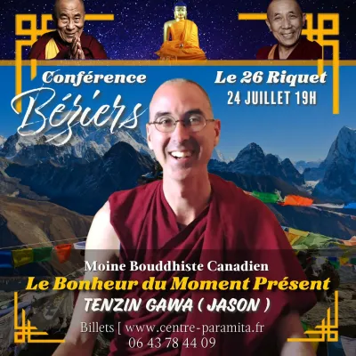 Un moine bouddhiste vous enseigne le bonheur du moment présent