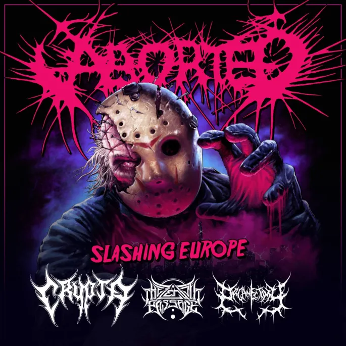 ABORTED + Crypta + The Zenith Passage + Organectomy