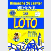 Loto annuel du Lions Club de Milly-la-Forêt