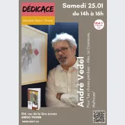 Dédicace avec André Vedel - Les choses perdues - Alès, La Courneuve, Mulhouse 