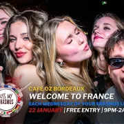 Kiss My Erasmus @ Café OZ Bordeaux 