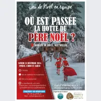 Jeu de Noël en équipe : Mais où est passée la hotte du Père Noël ?  &copy; Domaine du HIRTZ