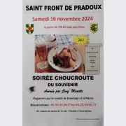 soirée choucroute