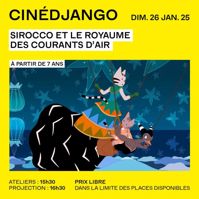 CinéDjango - Sirocco et le Royaume des courants d’air