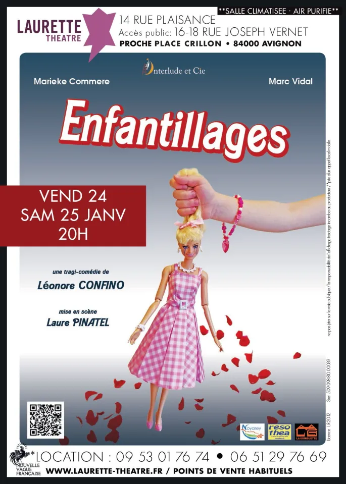 Enfantillages, une tragi-comédie de Léonore Confino