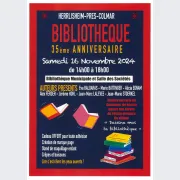 Fête de 35 ans de la Bibliothèque Municipale de Herrlisheim-près-Colmar