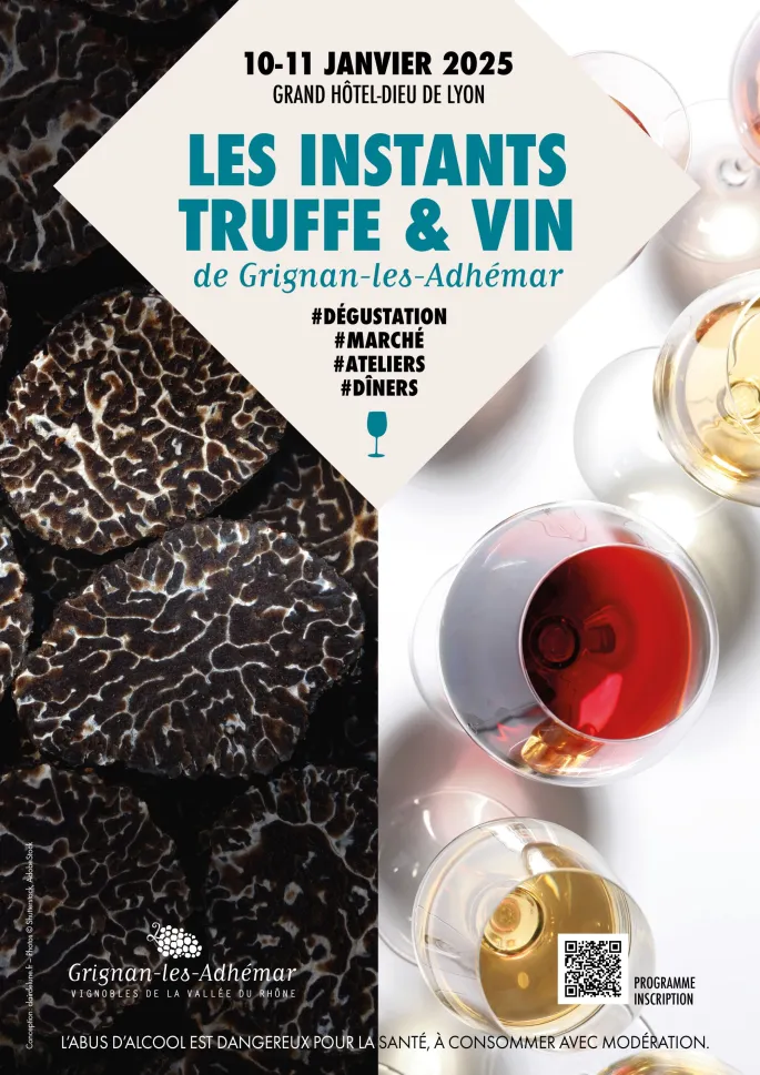 Les Instants Truffe et Vin : Savourez l’art de vivre de Grignan-les-Adhémar