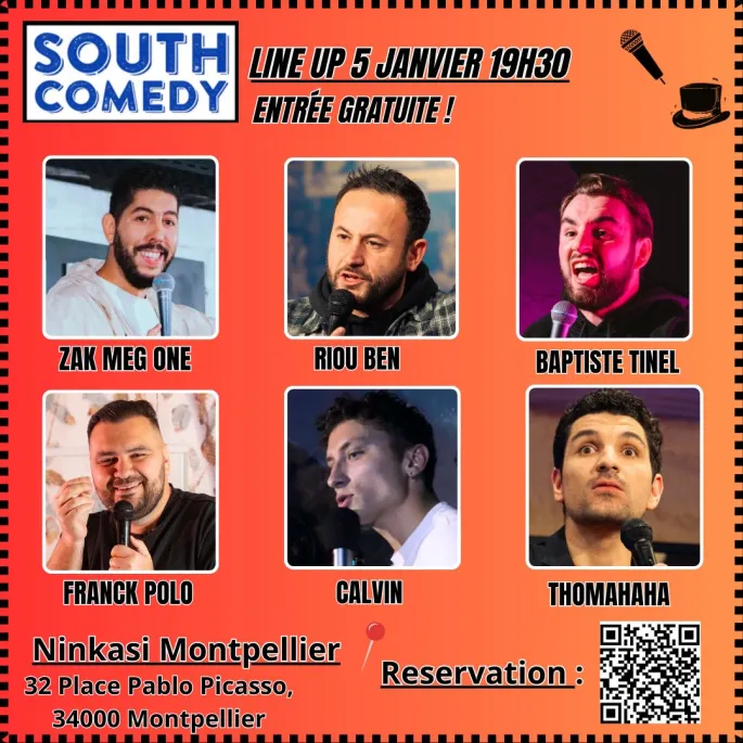 South Comedy Club à Ninkasi Montpellier