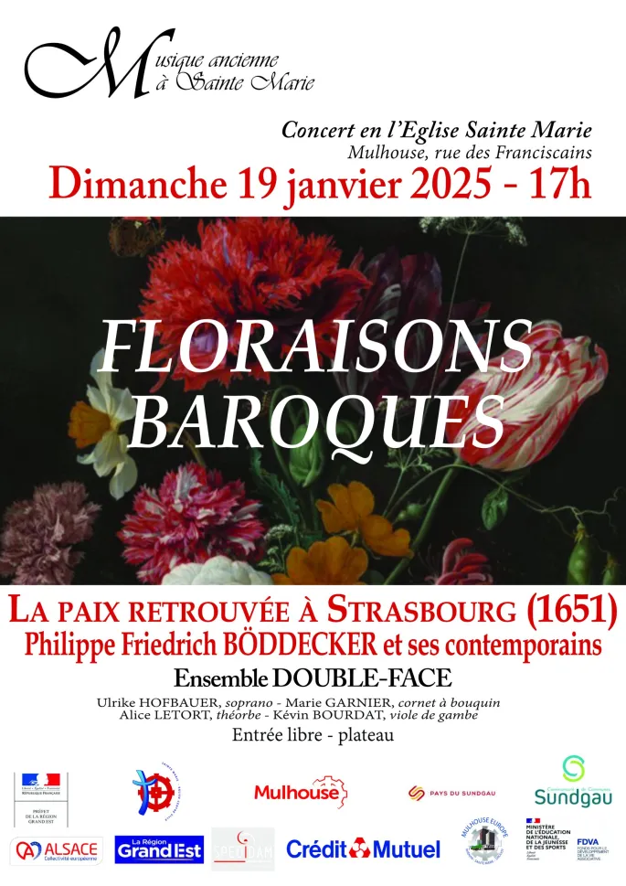 FLORAISONS BAROQUES - La paix retrouvée à Strasbourg (1651)