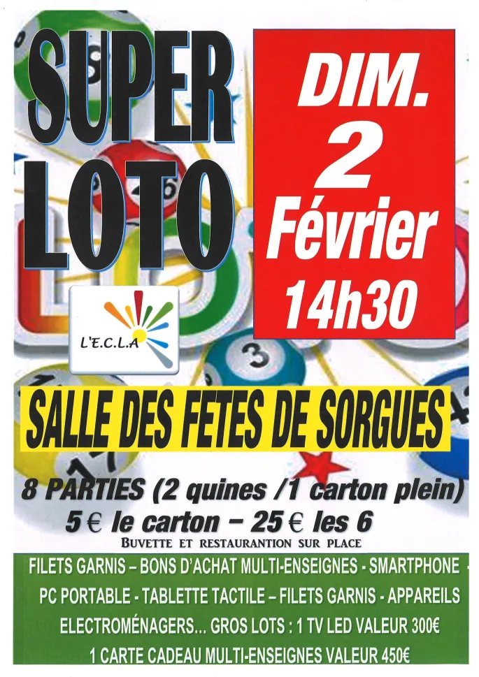 Super loto de L'ECLA