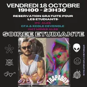 Soirée de rentrée Alès le 18/10 DJ + Showcase