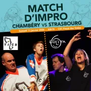 Match d’improvisation : Chambéry VS Strasbourg