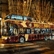 Illuminations de Noël à Paris en bus panoramique