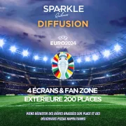 Diffusion Euro 2024 chez Sparkle !!