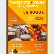 Cours Percussions et Danses Africaines