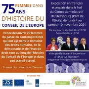 75 femmes dans 75 ans d'histoire du conseil de l'Europe