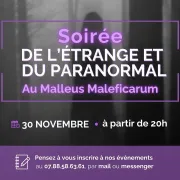 Soirée de l'Etrange et du Paranormal 