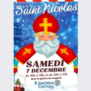 Saint-Nicolas au E.Leclerc Cernay