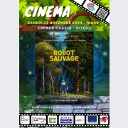 Cinéma à l'espace Cassin - LE ROBOT SAUVAGE