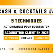 Cash et cocktails - événement networking à Lille