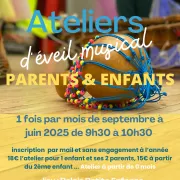 Atelier d\'éveil musical parent avec enfant