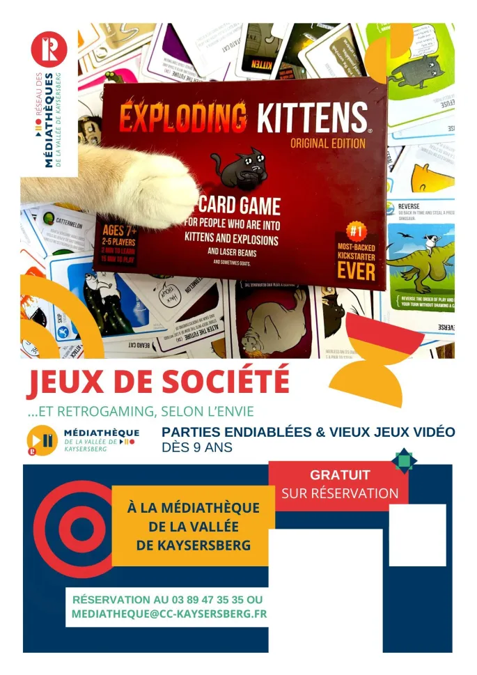 Jeux de société (& retrogaming)