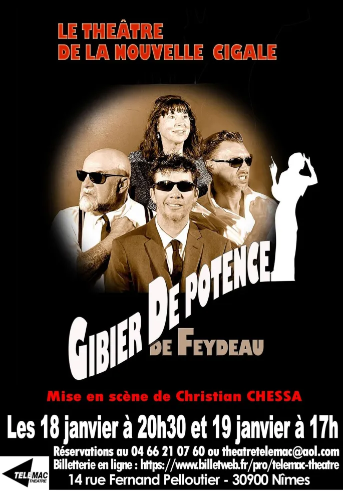 GIBIER DE POTENCE de Georges Feydeau