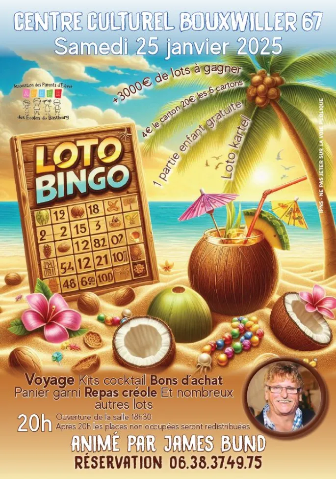 Loto bingo de l'APEEB