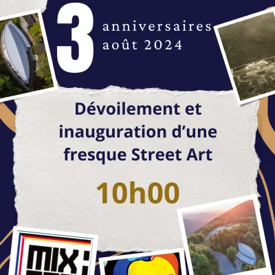 Dévoilement et inauguration d’une fresque Street Art au Hartmannswillerkopf