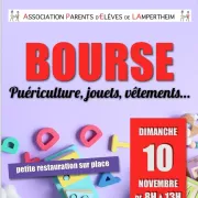 Bourse aux jouets, vêtements et puériculture