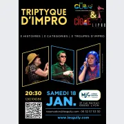 Triptyque d'improvisation théâtrale