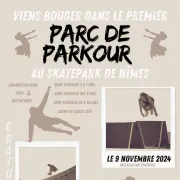 Parc de Parkour Éphémère - de 2 à 65 ans - Samedi 9 novembre 2024