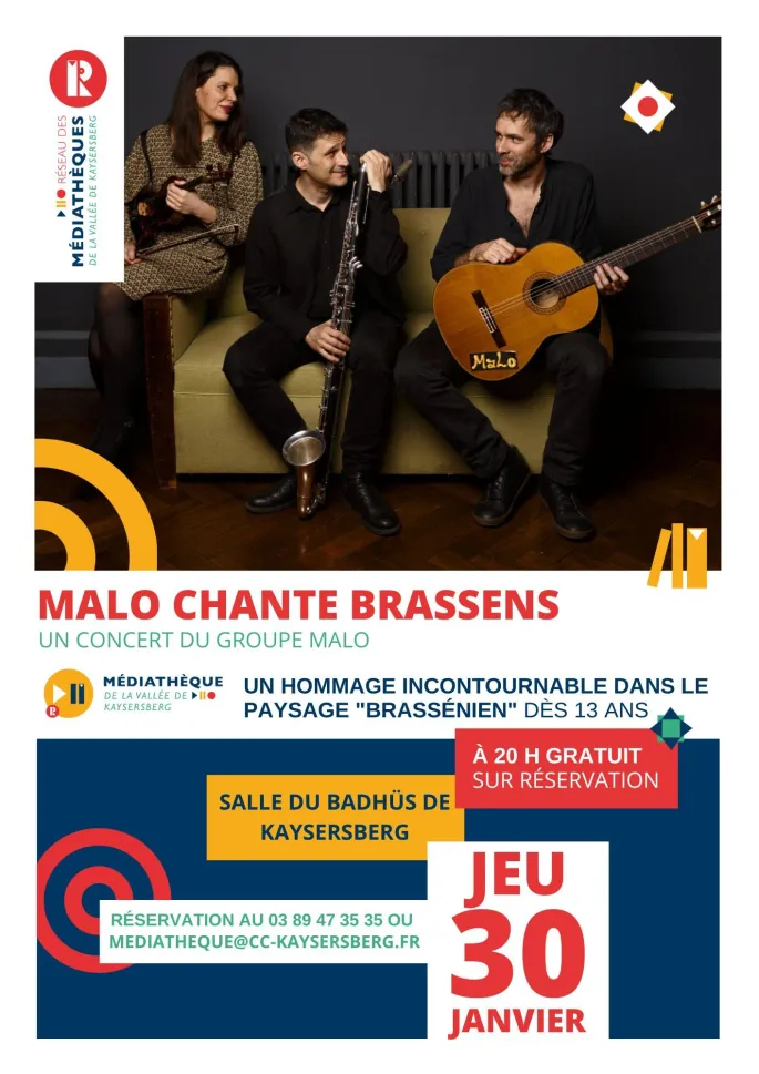  Malo chante Brassens