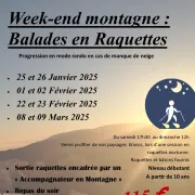 Week-end balades en raquettes