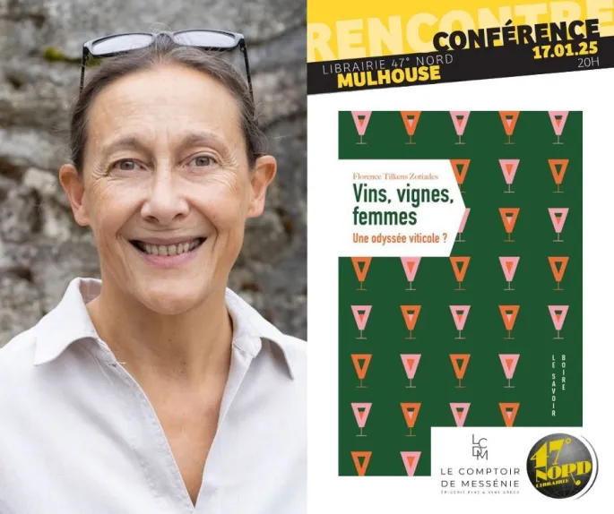 Rencontre - Conférence : Vins, vignes, femmes par Florence Tilkens 