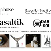 Basaltik, céramiques | Darkoï, gyotakus | expo éphémère | Artisanat d'art